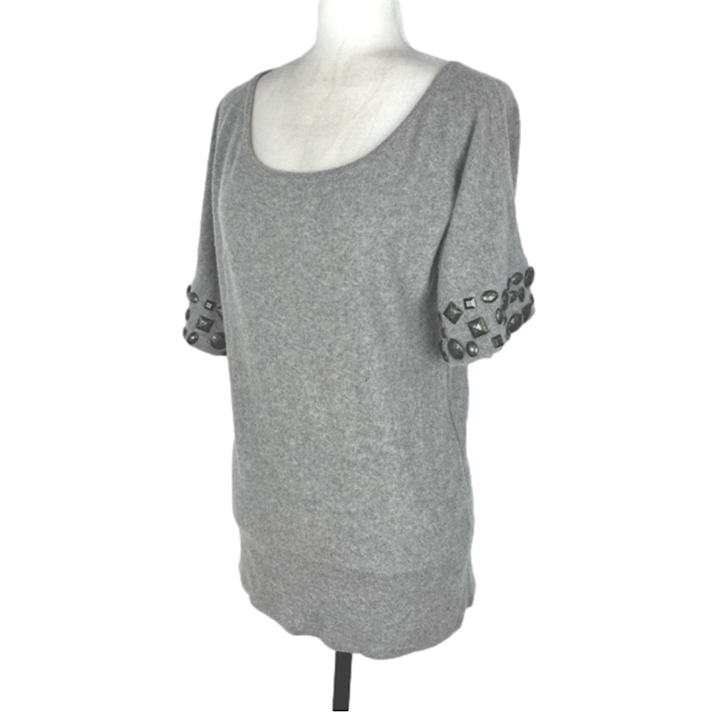 Grey cashmere sweater